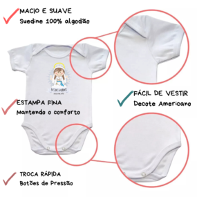 body bebê, body infantil, bebe menino, para bebe menina, para bebe menino, santinho; anjinho, religioso, Body bebê personalizado, Body bebê menino, Body bebê religioso, Body bebê menina, Body infantil Unissex, Body manga curta bebê, santinhos Infantil, Religioso, Santinhos, Menino, Menina, Unissex, Personalizado, Temático, Roupas de Bebê, Macacão