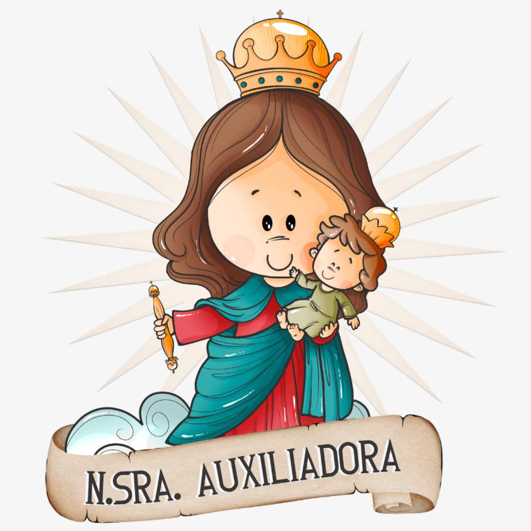 Body Macacão Bebe Nossa Senhora Auxiliadora - Imagem 4