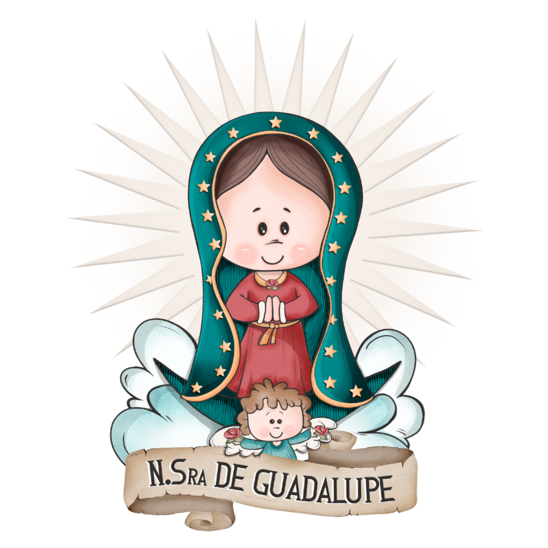 Body Macacão Bebe Religioso N S Guadalupe - Imagem 3