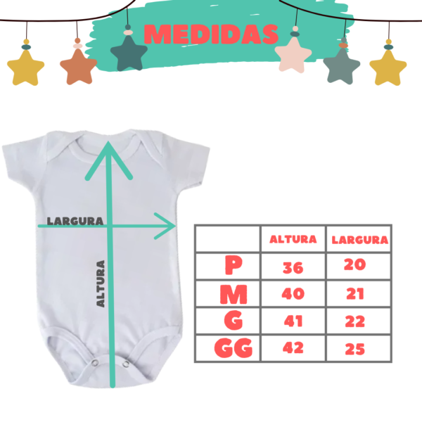 Roupa De Bebe Body Macacão Miguel, Rafael E Gabriel - Imagem 6